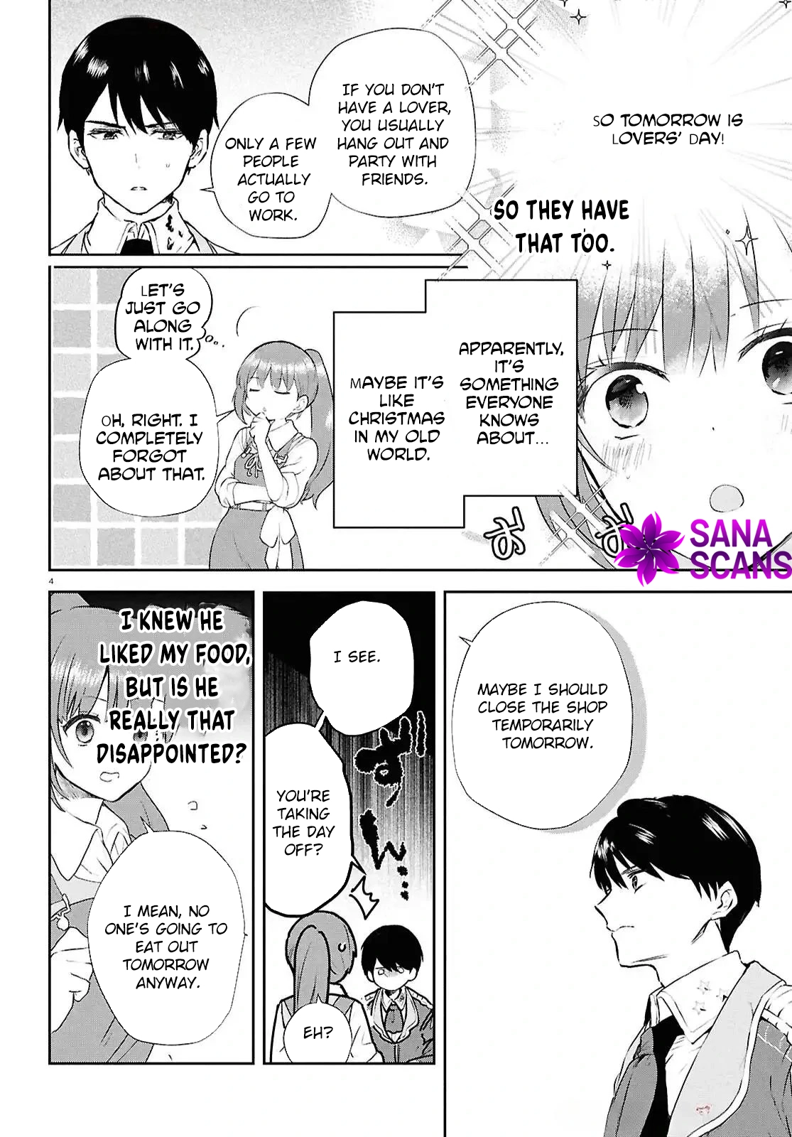 The Hideaway Café: The Mage by Accident and the Visiting Royal Secretary Chapter 4 - . Page 5